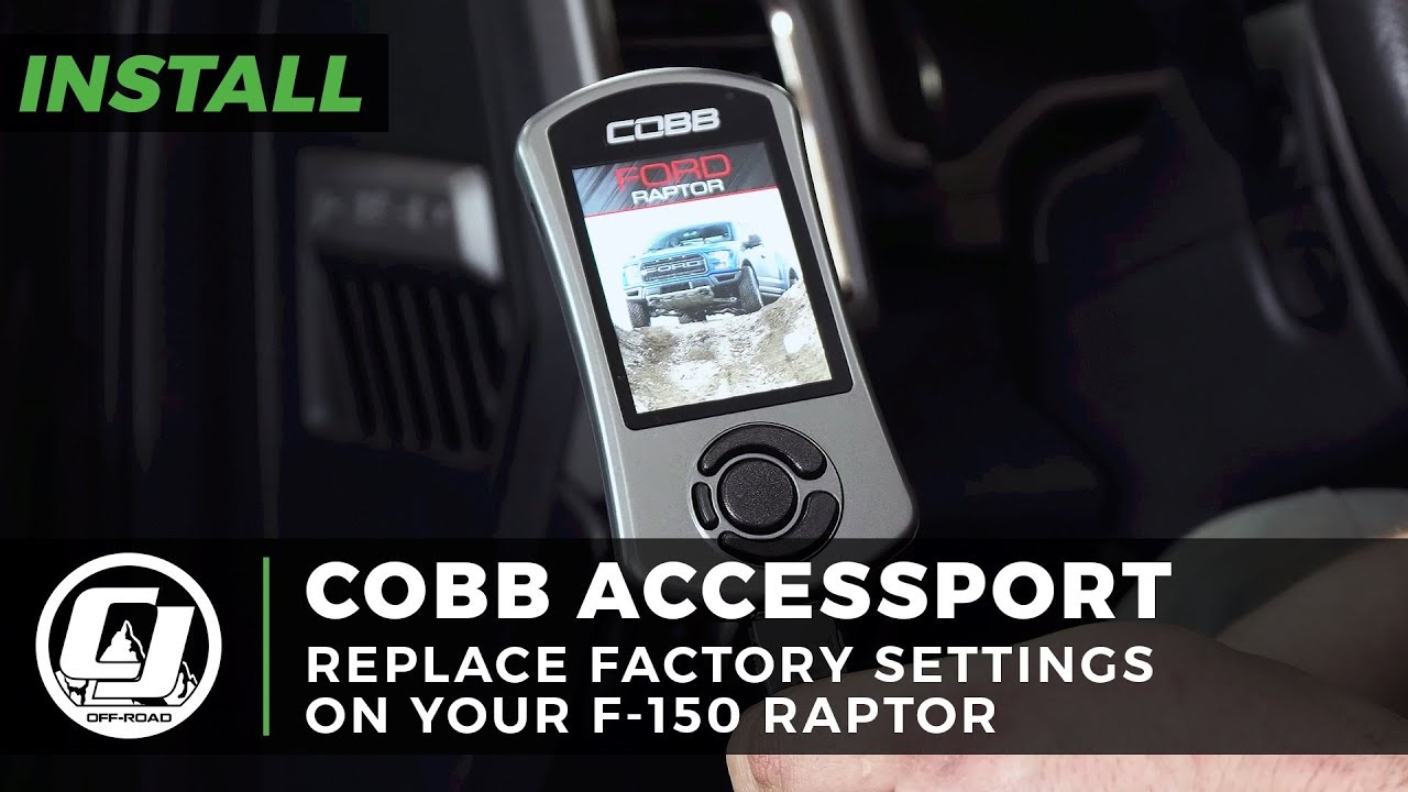 Установка Raptor 2017–2019: COBB Accessport V3
