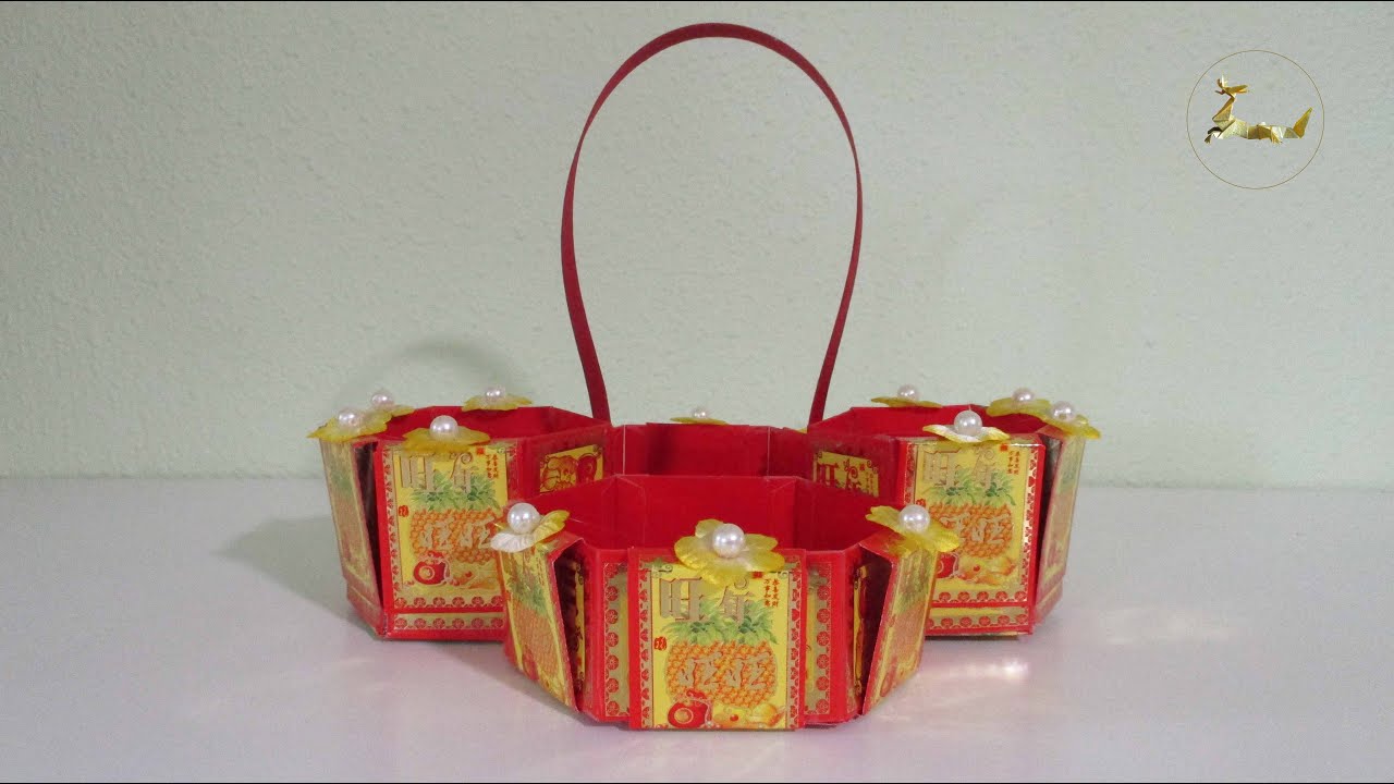 How to make Hongbao Basket (CNY TUTORIAL NO. 109)
