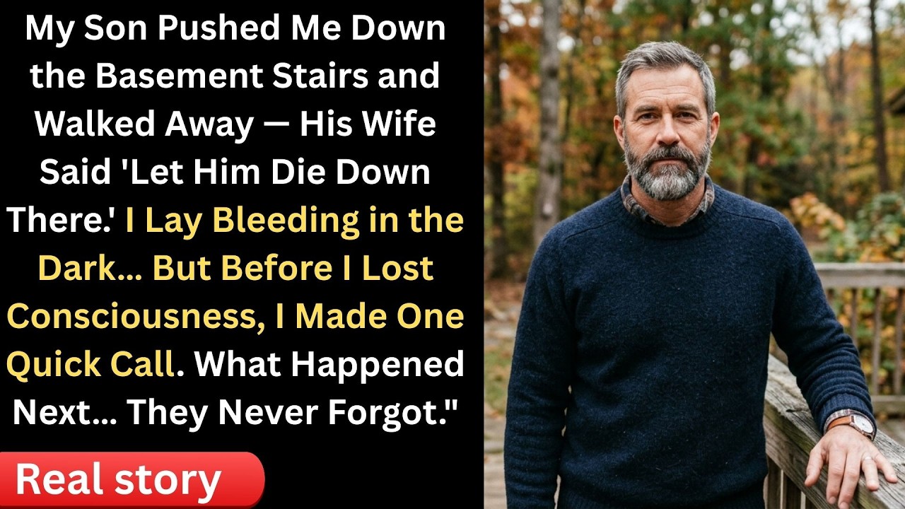 My Son Threw Me Down the Stairs and Left Me to Die — But One Phone Call Changed Everything