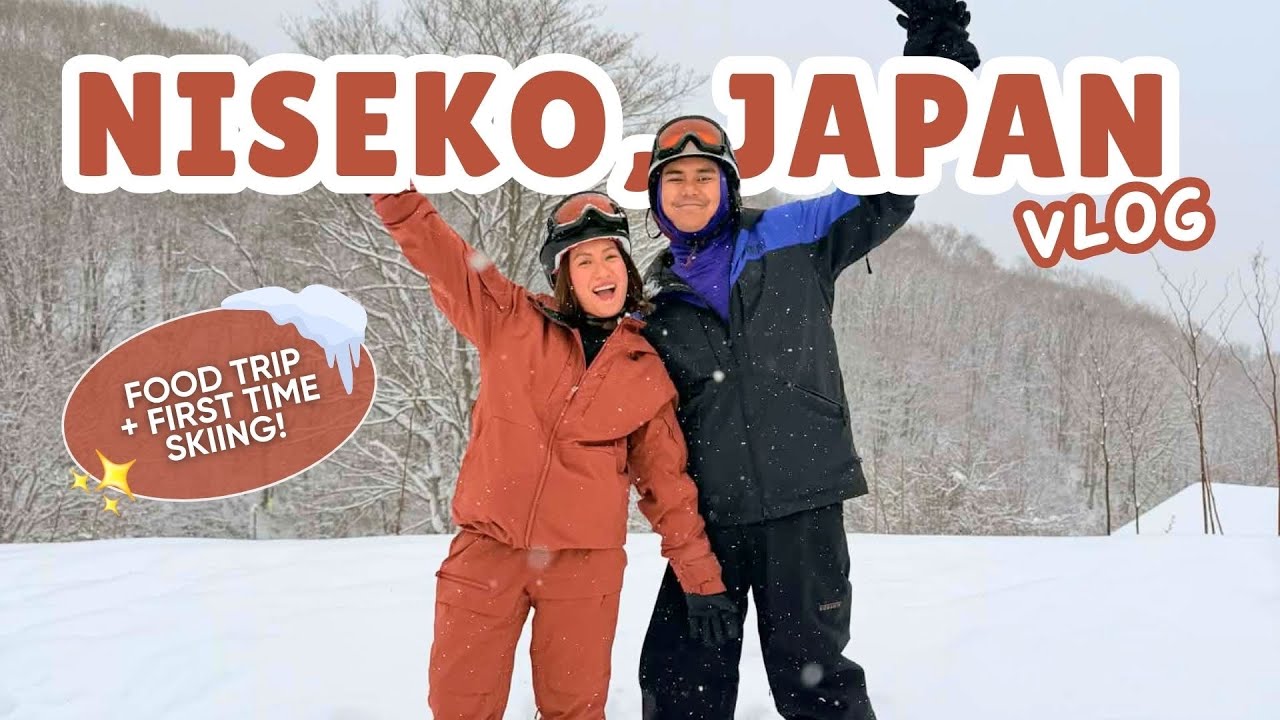 Japan Vlog: First Time in Niseko, Food Trip, Tried Skiing! | Laureen Uy