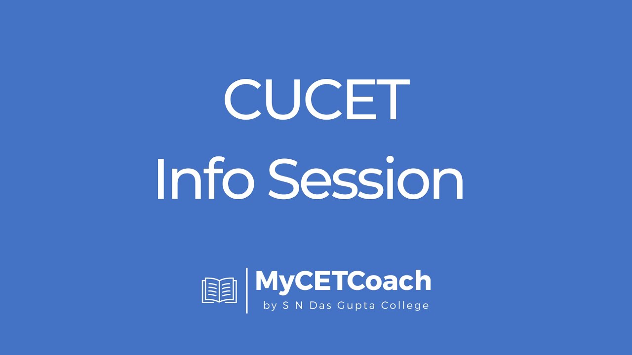 CUCET 2022 | CUCET Detailed Syllabus & Exam Pattern | MyCETCoach
