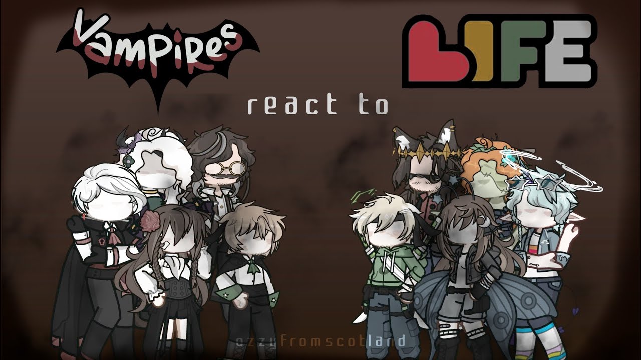 Vampires SMP React to the Life Series || GL2