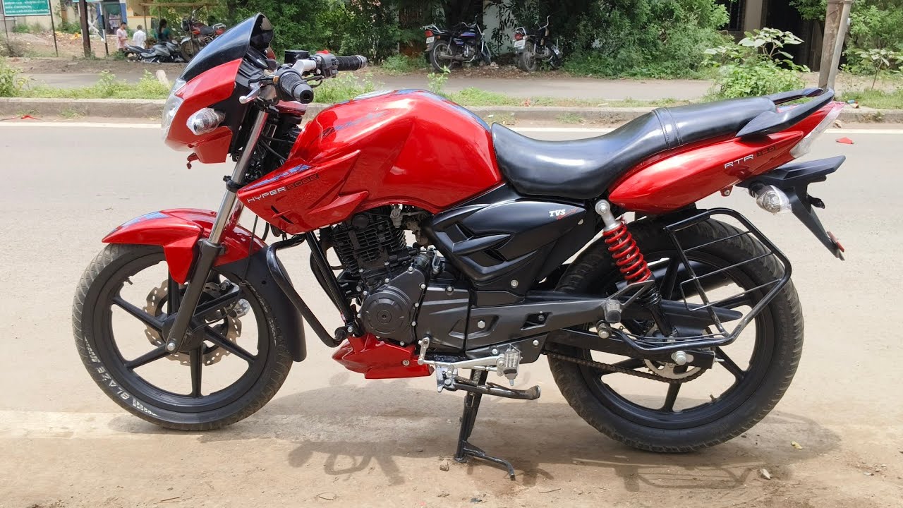 Apache 160 candy red