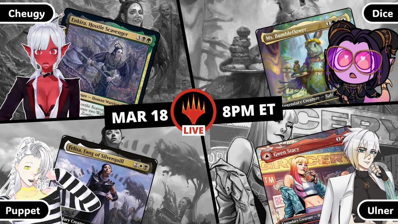 【Ep.02】Misplay Wednesday | Cheugy plays Commander ✦ MTG EDH Gameplay on CONVOKE ✦ #vtuber #mtgアリーナ