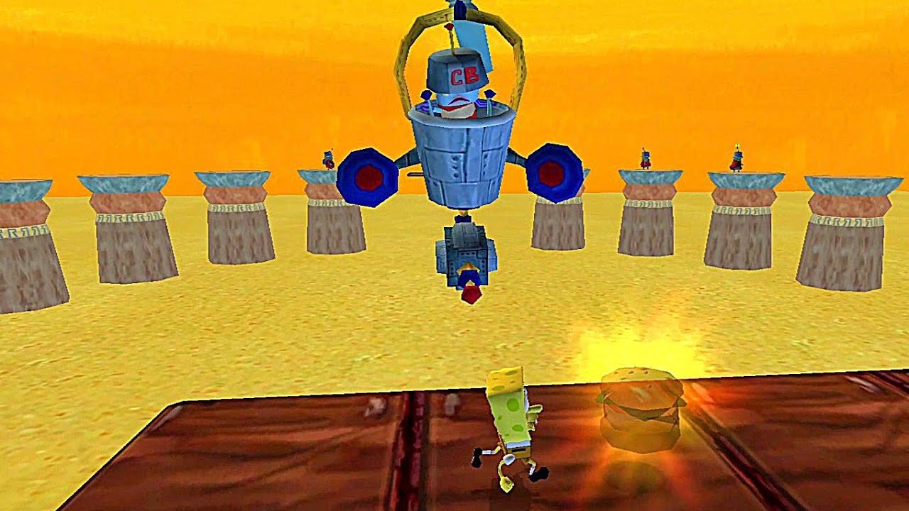 MERV Boss Fight by MinecraftFreak73 (SpongeBob Movie Custom Level)