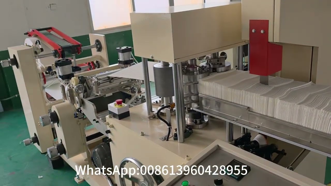 High volum napkin tissue making machine