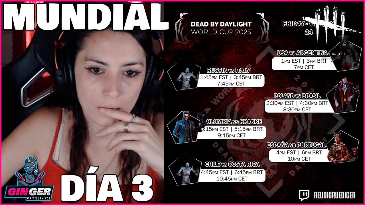 REACCIÓN AL MUNDIAL DBD 2025 DE @ReudigRuediger - DÍA 3