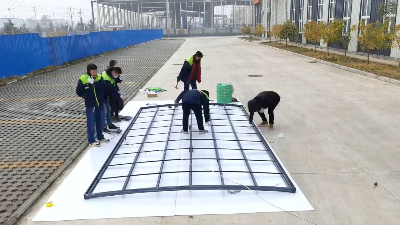 How to install polycarbonate carport DIY installation
