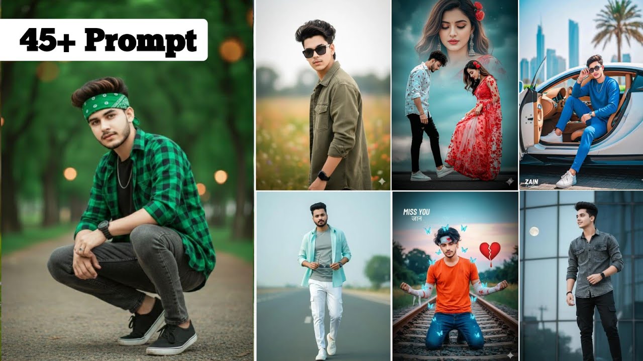 NEW 45+ INSTAGRAM TRENDING PROMPT 🔥 || AI IMAGES EDITING PROMPT || BOYS PROMPT