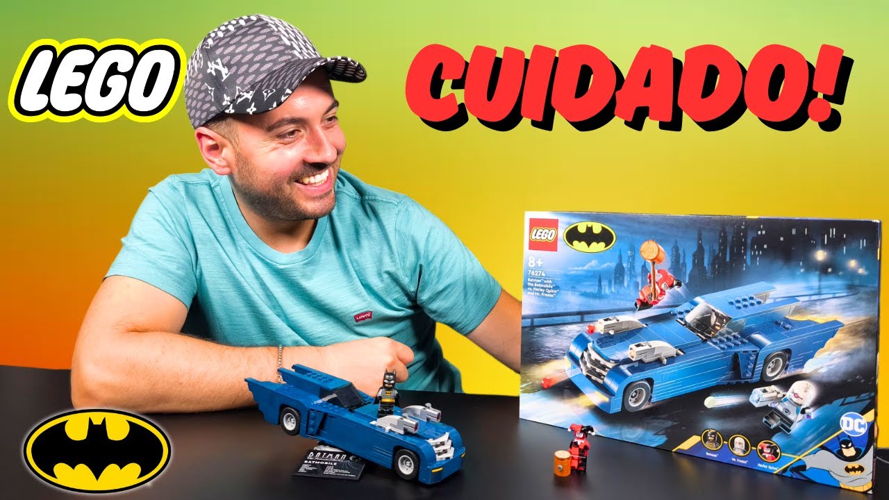 LEGO 76274 – Batman e Batmobile vs Harley Quinn & Mr. Freeze | Review Completo