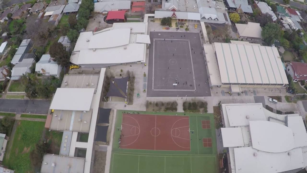 Bacchus Marsh Primary School From Above