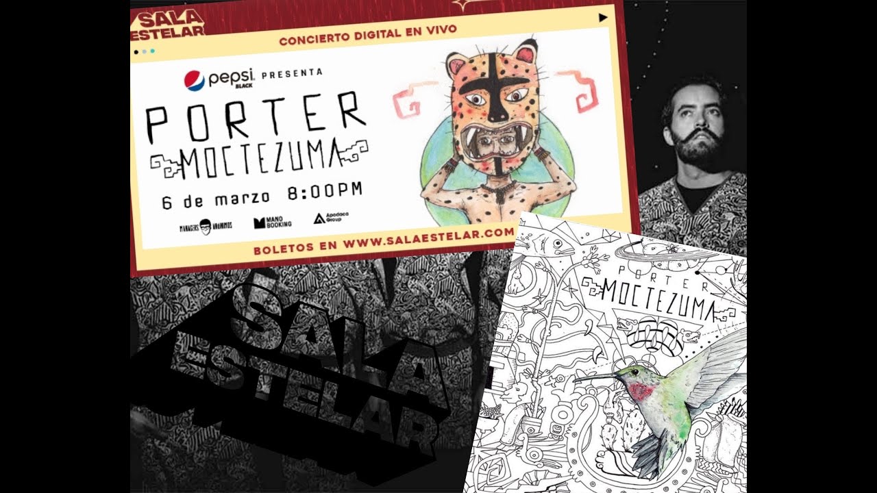 (Concierto) PORTER CELEBRÓ A 'MOCTEZUMA' EN SALA ESTELAR 2021 Concierto transmitido en vivo