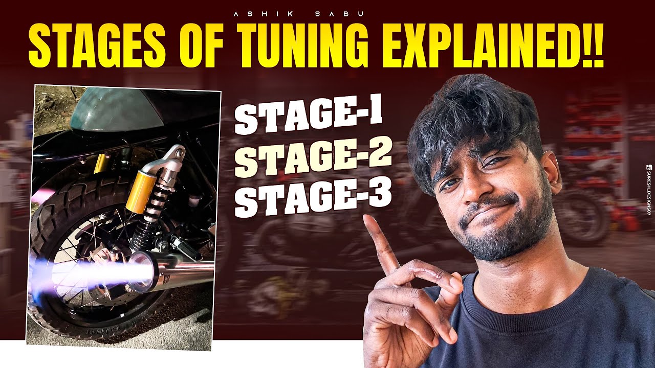 STAGES IN TUNING EXPLAINED | TELUGU MOTOVLOG | SABUSPEC | ASHIK SABU.