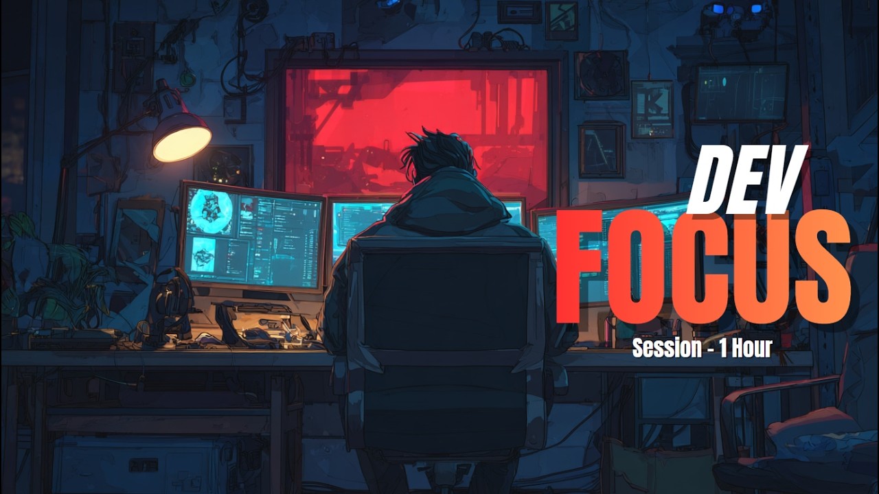 Hacker Lab Focus – Dark Electro Chill Coding Music