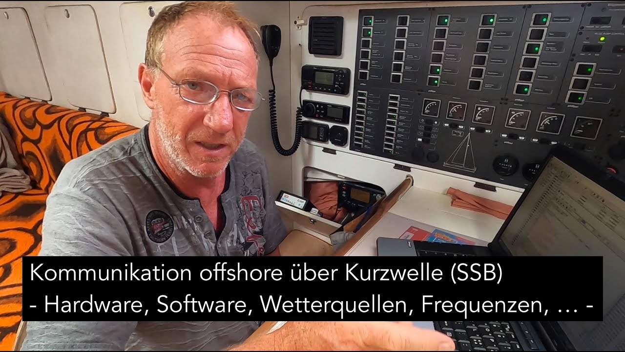 Ep 106: Kommunikation offshore über Kurzwelle (SSB): Hardware, Software, Wetterquellen, Frequenzen