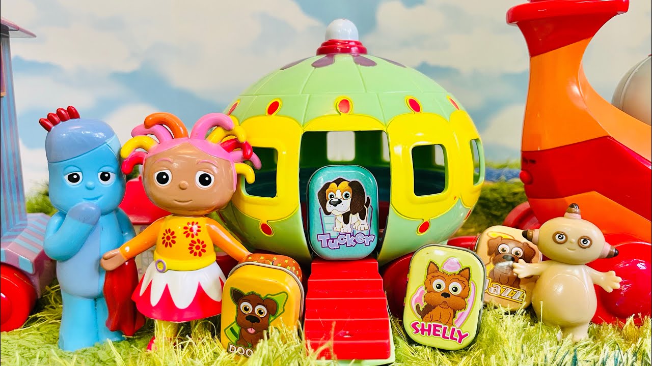 Игрушки Ninky Nonk, сюрприз для щенков, жестяные коробки, игрушки из мультсериала «Ночной сад», и...