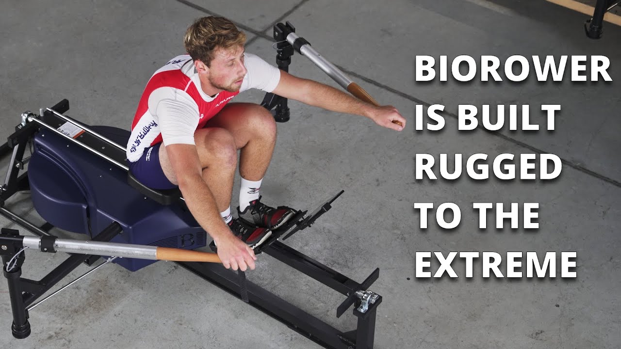 The BIOROWER is insanely #ruggedmade (worlds first smart #rowing  simulator)