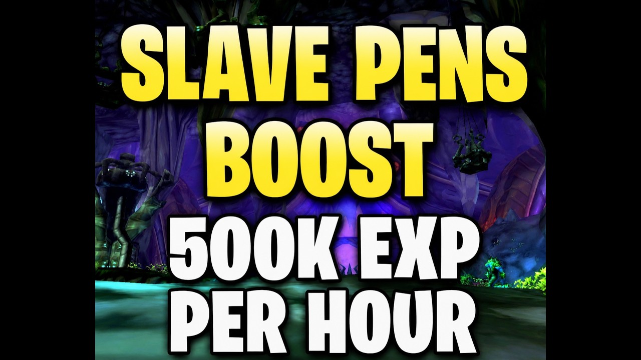 Slave pens boost 130 mobs WoW TBC Anniversary (phase 2)
