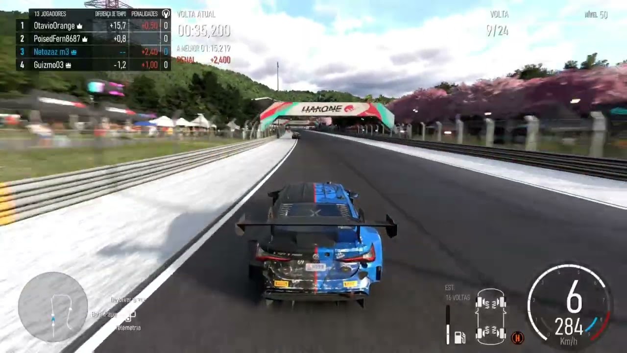 Forza Motorsport - Escalando pelotão em Hakone de M4 GT3