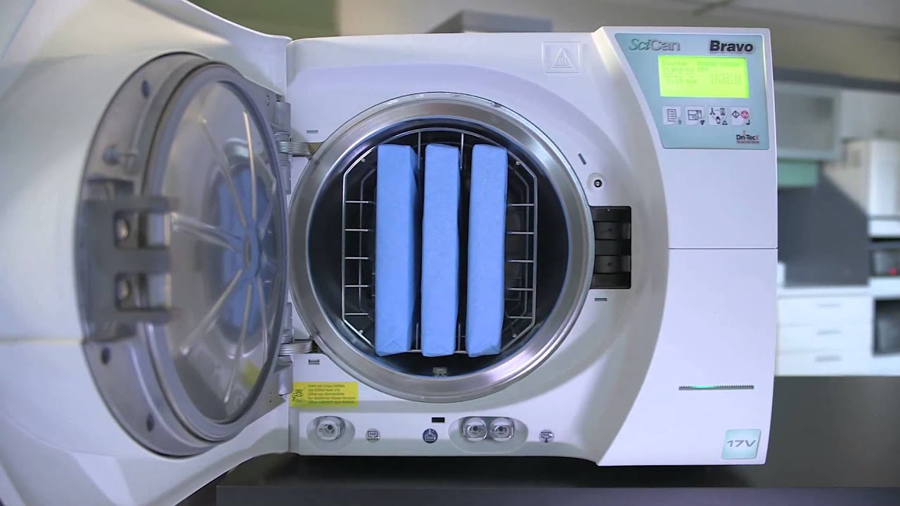 BRAVO fractionated chamber autoclave, from SciCan