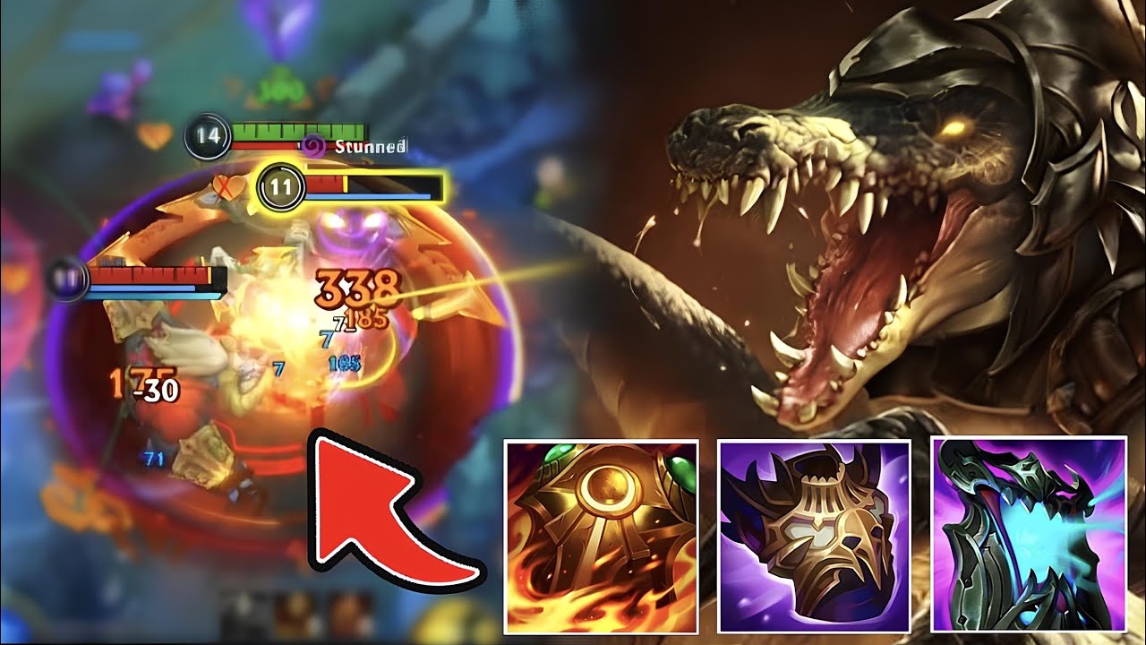 Wild Rift: TANK RENEKTON BUILD DOMINATES!