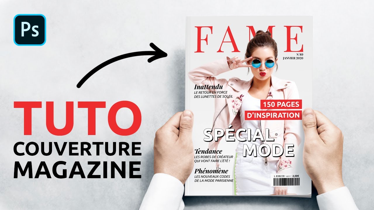 Créer une couverture de magazine [Tuto Photoshop]