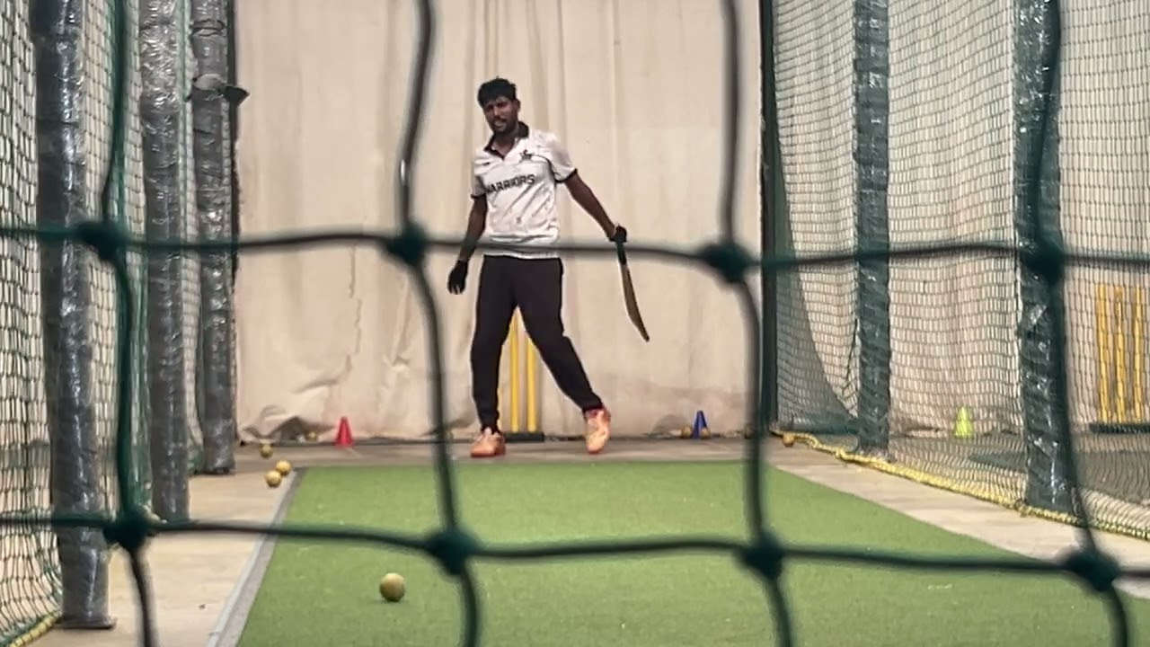 17 September 2025 training session using bowling machine 