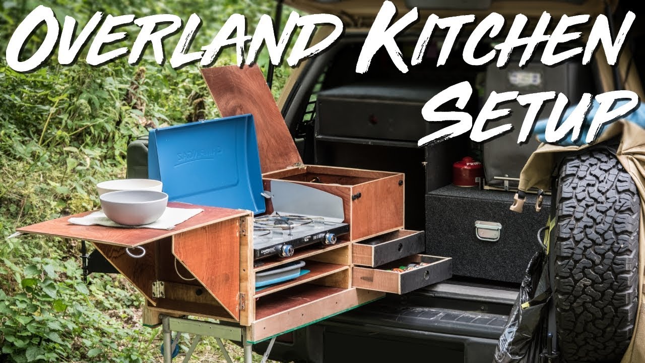 We built an OVERLAND KITCHEN SETUP for my SUBARU FORESTER !