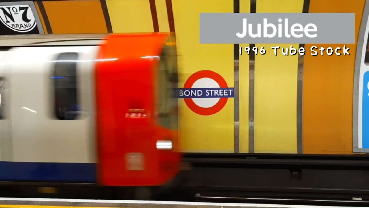 London Underground Journey - Bond Street to Queensbury | Jubilee Line Northbound 1996 Tube Stock