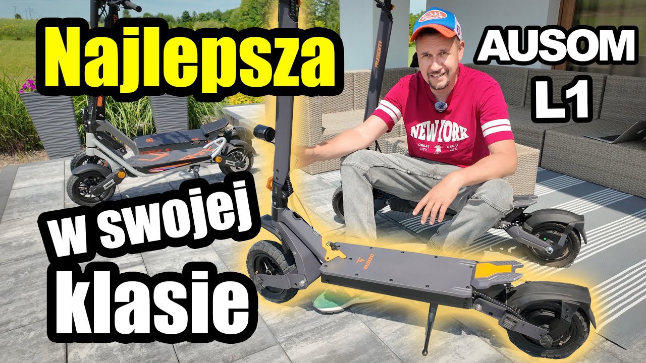 AUSOM L1 - pozamiatała inne hulajnogi razem z G2