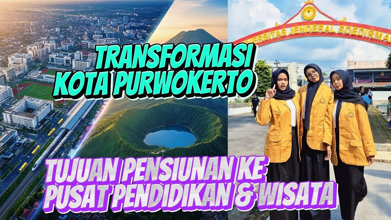 Kota Kecil Tapi Ada 15 Kampus? Bongkar Rahasia Purwokerto dari Satelit MAXAR! 🛰️🎓