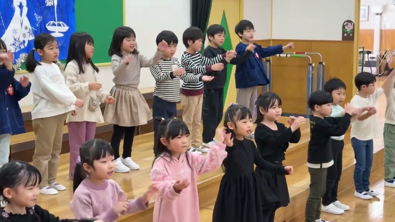 2月誕生発表ゆり組2025年2月