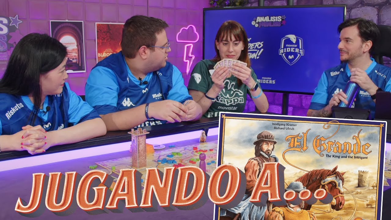 Jugando a... El Grande con Movistar Riders