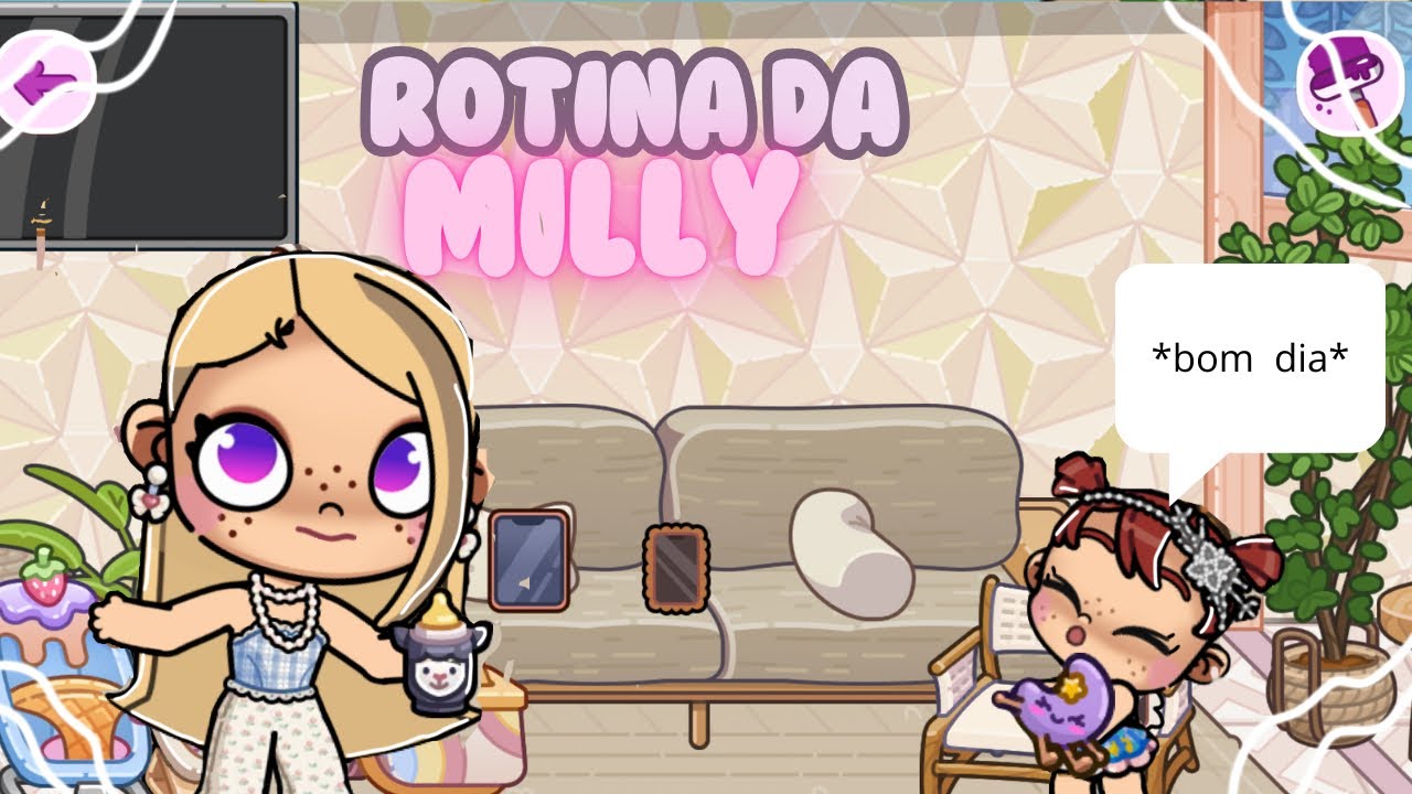 *aesthetic* Rotina da milly *com voz* ||avatar world