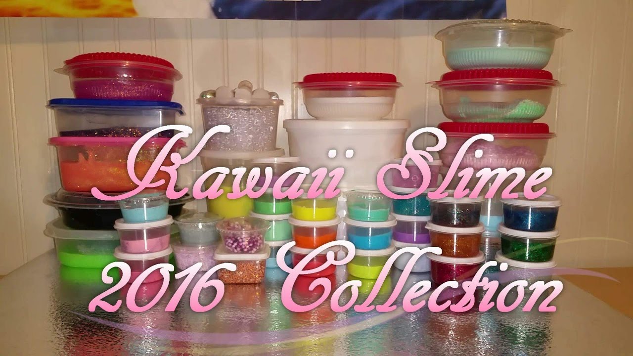 SLIME COLLECTION 2016 | SEPARATED BY CATEGORIES |