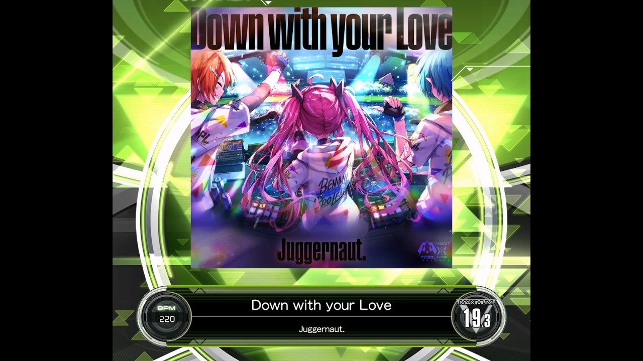 【SDVX VM】 Down with your Love [MXM] PUC (Hand Shot)