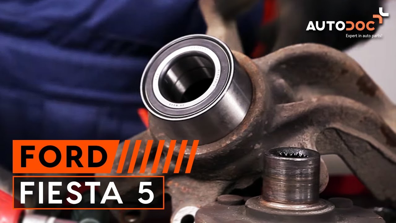 Cómo cambiar los cojinete de rueda en FORD FIESTA V Van [VÍDEO TUTORIAL DE AUTODOC]