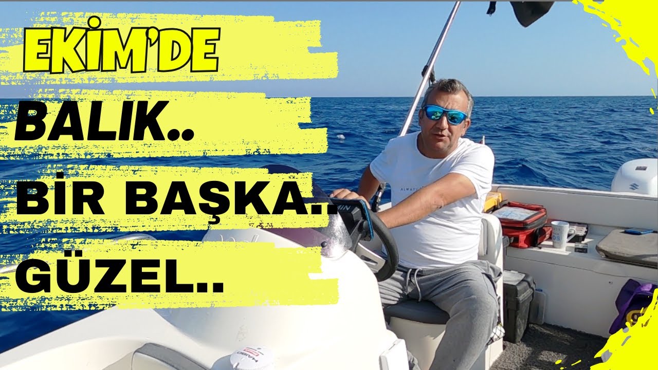MOONDAY 4.80 Tekne ile Seferihisar Balık Avi. TROL Bütün Tabanı Taramış.#balıkavı #tekne #moonday480