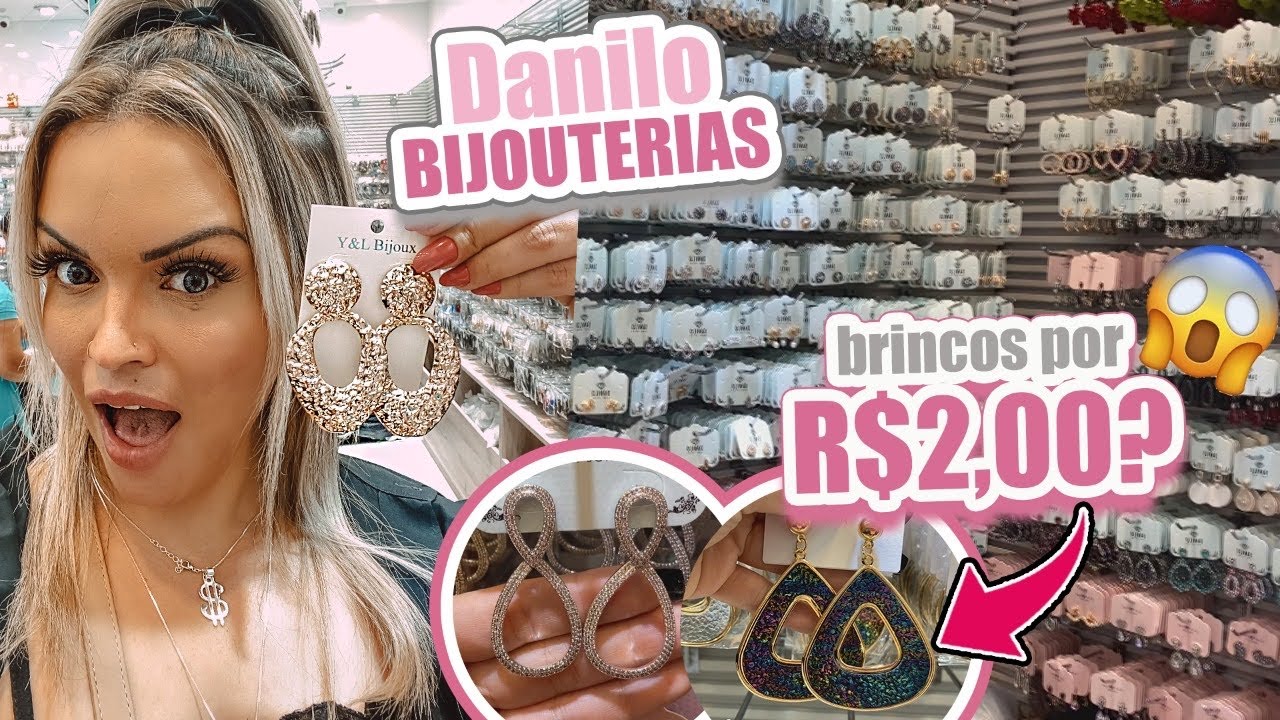 BIJOUTERIAS POR R$2,00! (A loja mais barata da 25 de março)