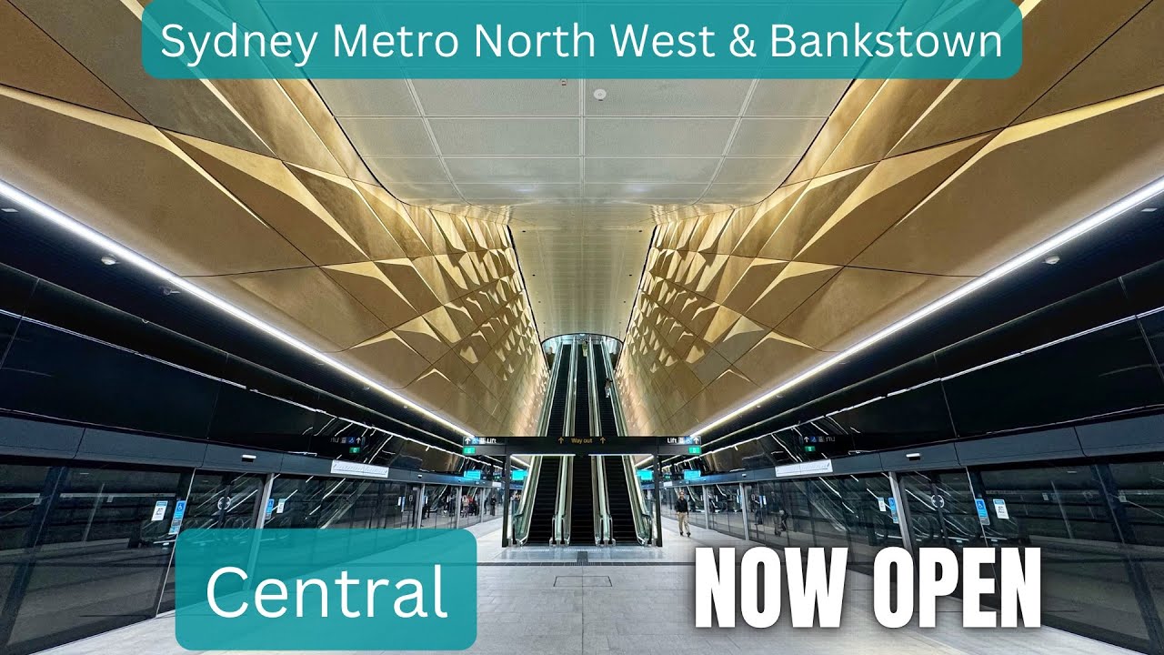 Sydney Metro Vlog 46: Central Now Open