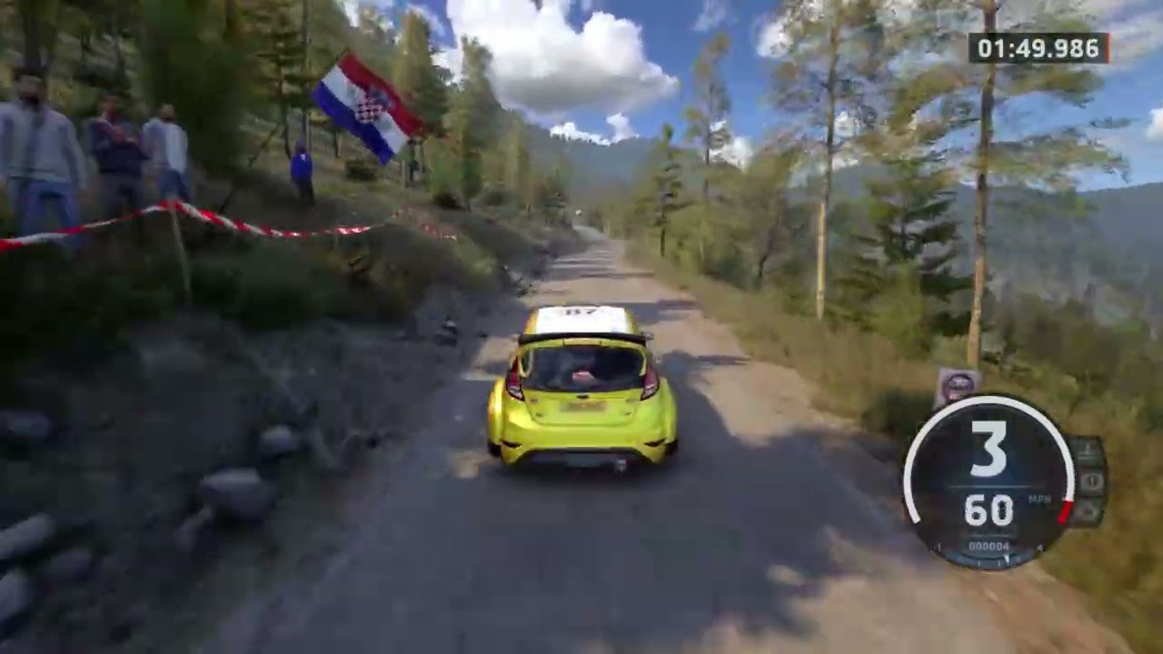 EA SPORTS™ WRC Rally Time Trial with Ford Fiesta