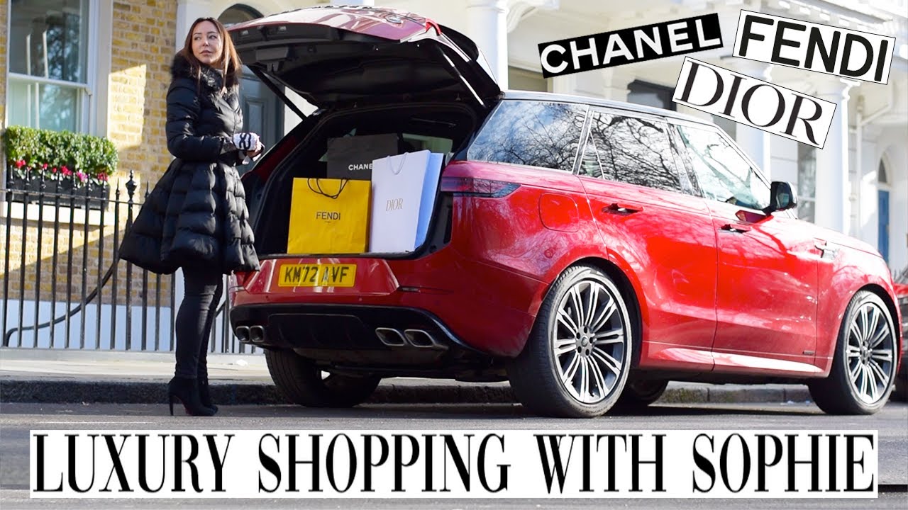 Come *DESIGNER SHOPPING* With Sophie (& new RANGE ROVER SPORT!)
