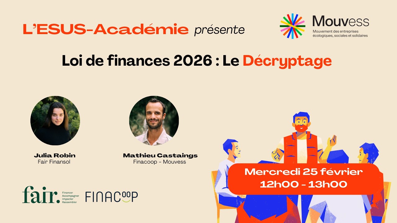 Webinaire #2 - Décryptage de la Loi de Finances 2026 avec FAIR Finansol