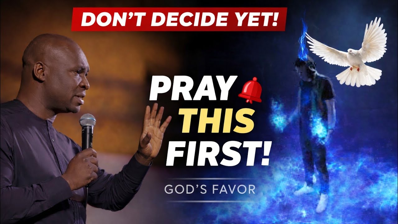 THIS IS HOW TO MAKE DECISIONS THAT ATTRACT GOD’S FAVOR! (MOST PEOPLE MISS THIS) |  Joshua Selman