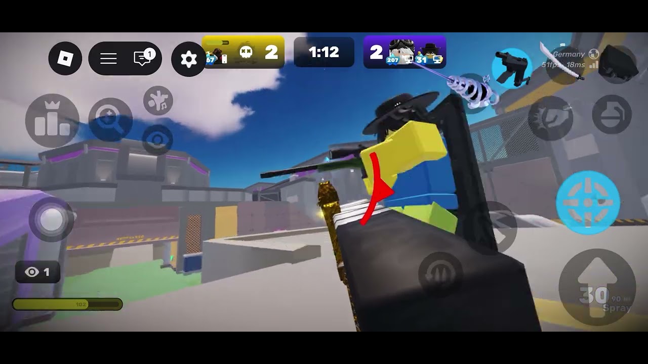 2v2 with randoms | Roblox | Rivals