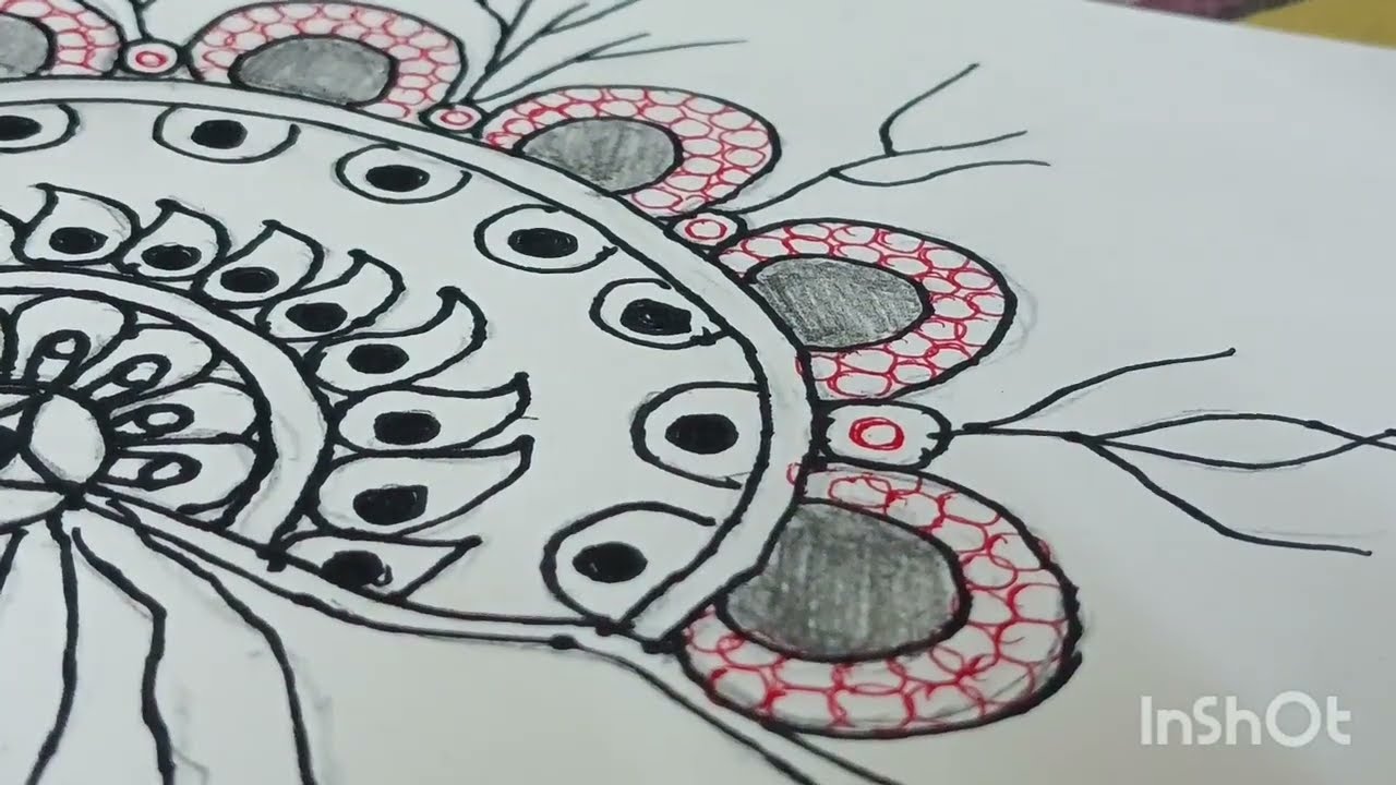 Flower decoration #drawing 