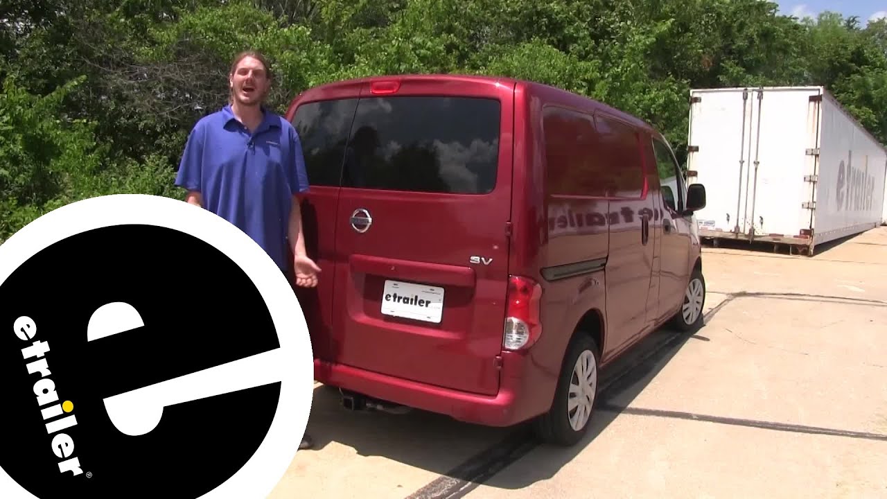 etrailer | DIY 2014 Nissan NV200 Installation for the Curt Trailer Hitch Receiver