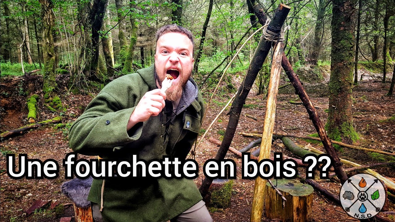 Faire une Fourchette en Bois ?? 🤔