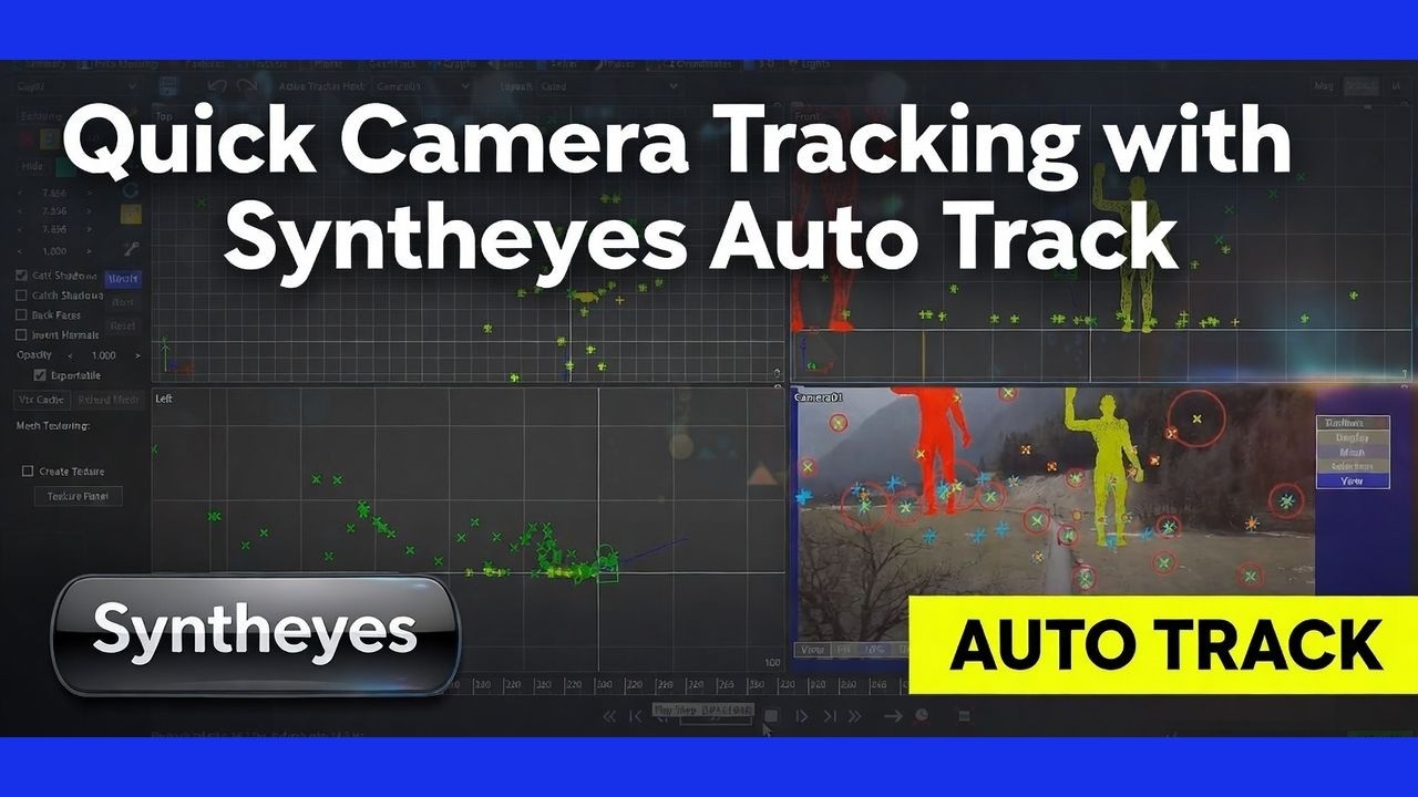 Quick SynthEyes Auto Track → Blender & Nuke Workflow