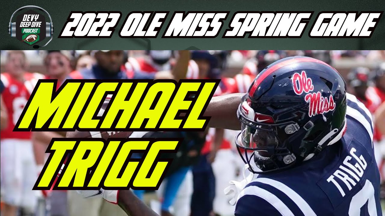 Michael Trigg 2022 Ole Miss Spring Game